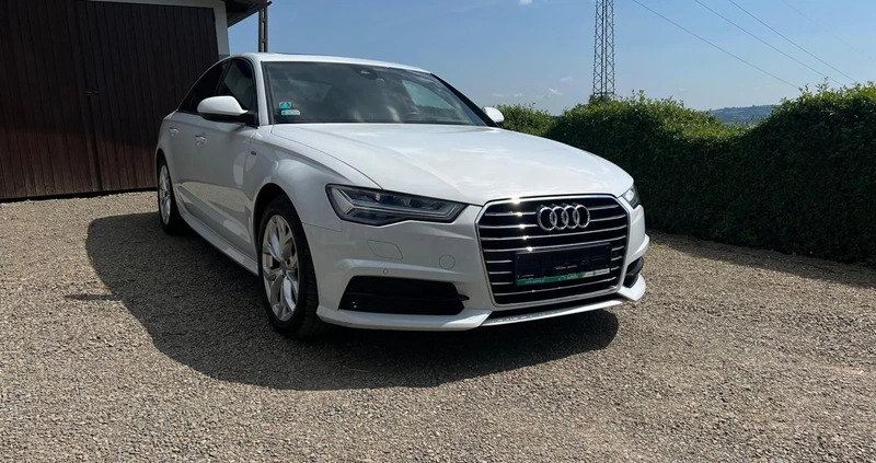 Audi A6 cena 93000 przebieg: 142000, rok produkcji 2017 z Tolkmicko małe 79